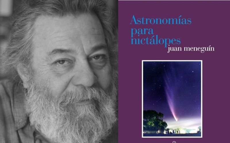 Juan Meneguín, poeta concordiense, presenta su libro éste viernes