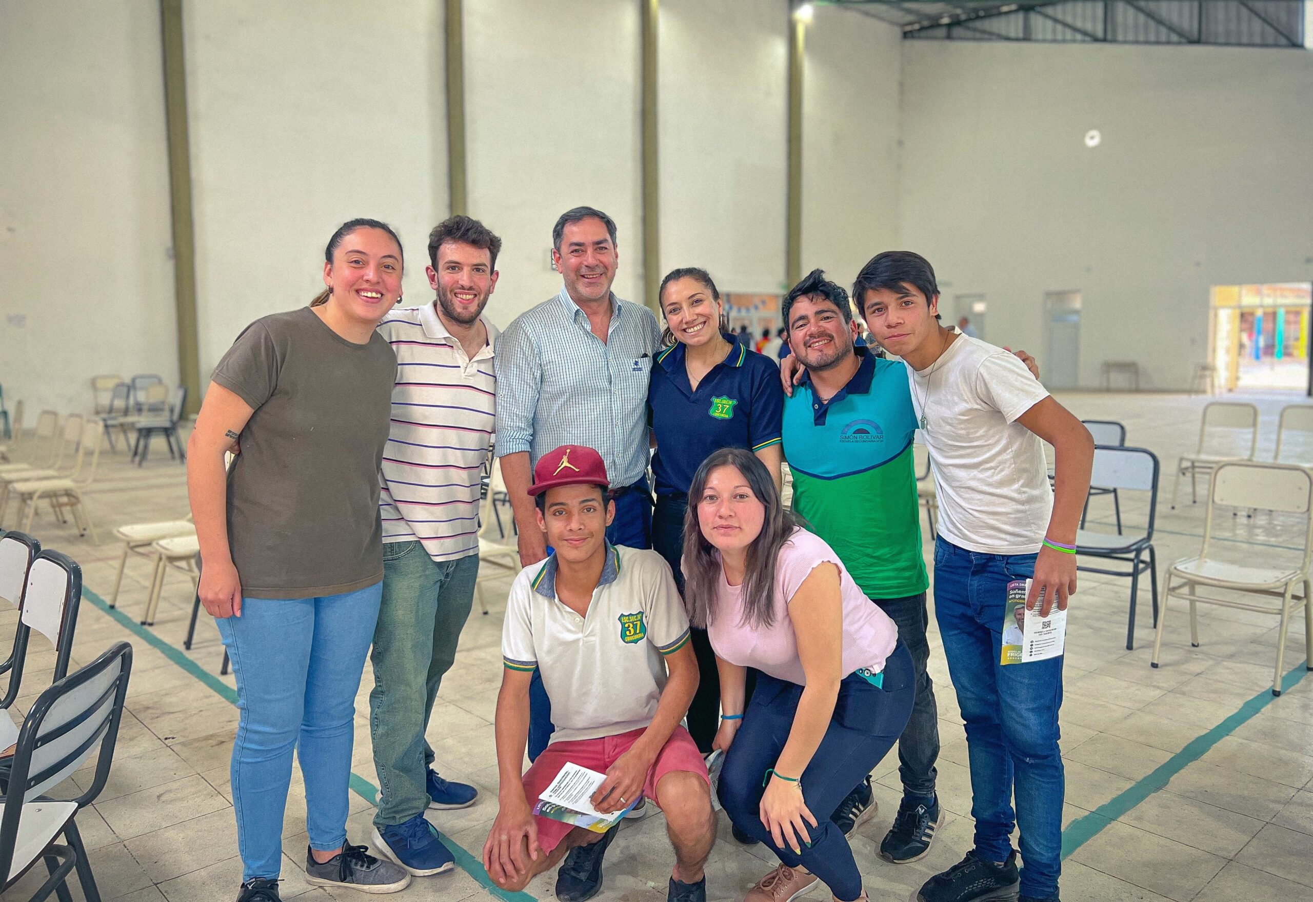 Debate de Pre Candidatos en la Esc. Che Guevara: Eduardo Cristina  “Los jóvenes son el presente y deben ser los protagonistas del cambio”