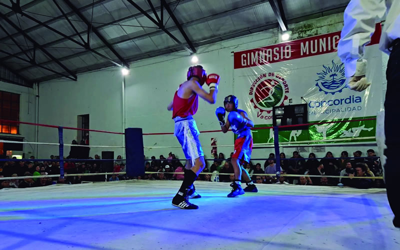 Peleó «La Furia», ganó y hubo finalistas de los Juegos Evita