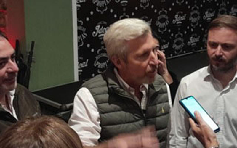 Frigerio visitó nuevamente Concordia y confirmó su cierre de campaña en la ciudad