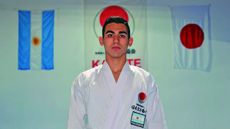 Tadeo Regner integra la Selección Argentina en el Torneo Panamericano de Karate