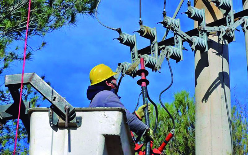 Un corte imprevisto de electricidad afectó a la zona céntrica