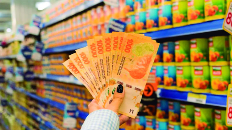 La inflación de julio fue del 6,3%, según informó el Indec