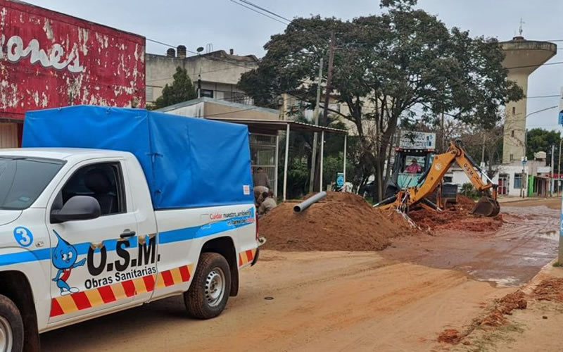 Un desperfecto en un caño maestro provocó un corte