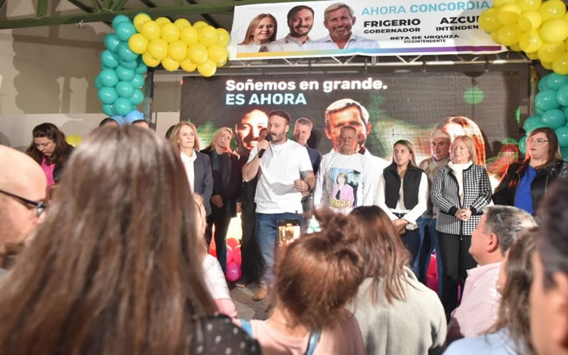 PASO 2023: Los cierres de campaña se hicieron sentir en Concordia