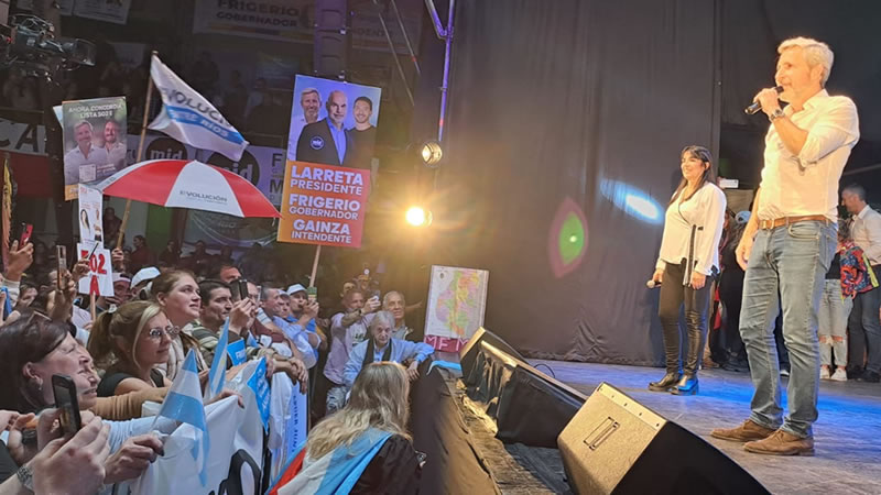 Frigerio: «Es ahora el tiempo de levantarnos e ir por lo que merecemos. El tiempo del progreso, de la innovación y del desarrollo para Entre Ríos»