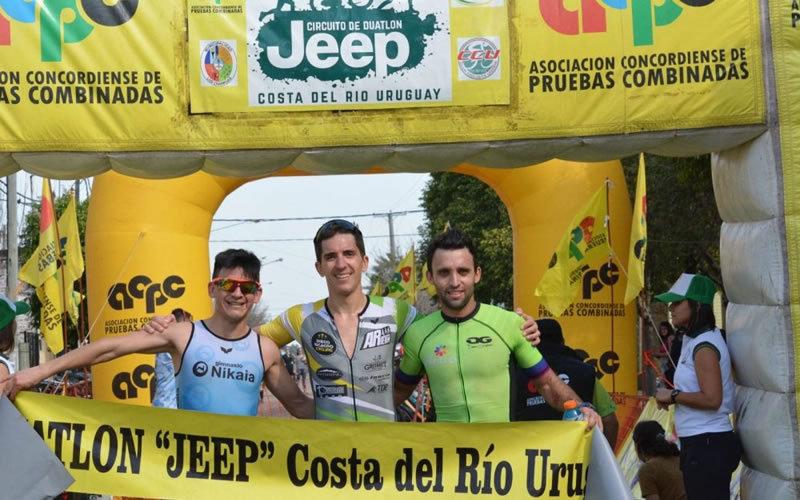 En Los Charrúas se corrió la cuarta fecha del Circuito Provincial de Duatlón