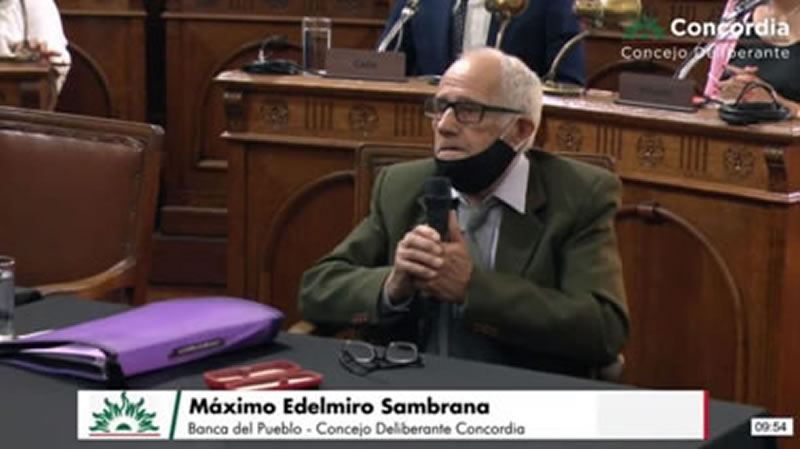 Militante de la UCR Concordia visitó nuestro estudio