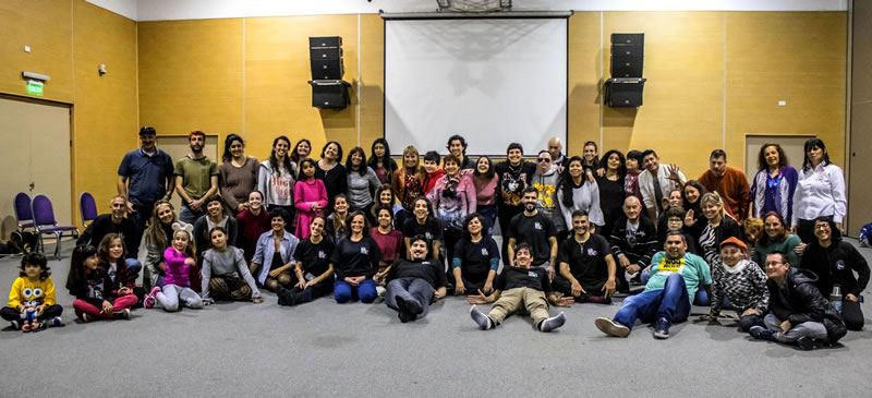 Los estudiantes de la Escuela Municipal de Teatro vivieron una jornada de integración