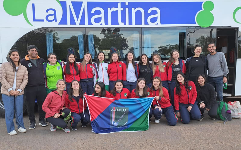 Con el apoyo de la Secretaría de Deportes el Seleccionado de Hockey viajó al Campeonato Regional