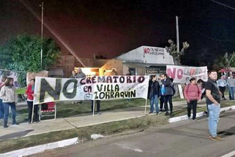Crematorio: Vecinos de Villa Zorraquín realizarán una nueva asamblea