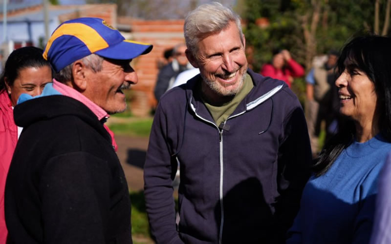 De Médanos a Concordia: Frigerio promete visitar los 17 Departamentos para cerrar la campaña