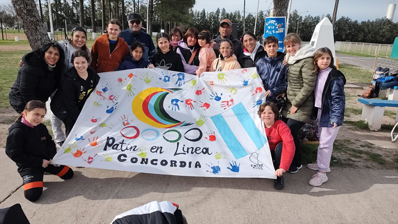 Concordia se hizo presente en la 3° Fecha del Torneo Regional de Escuelas y Transición de Patín en Nogoyá