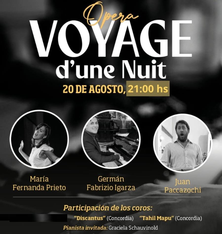Ópera a beneficio de Gruta de Lourdes en Magma
