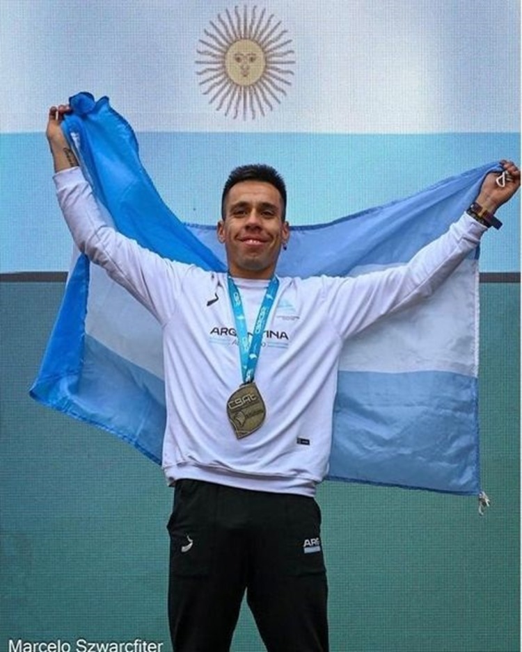 Julian Molina y Nazareno Sasia trajeron medallas  del  Sudamericano de Atletismo disputado en San Pablo, Brasil.