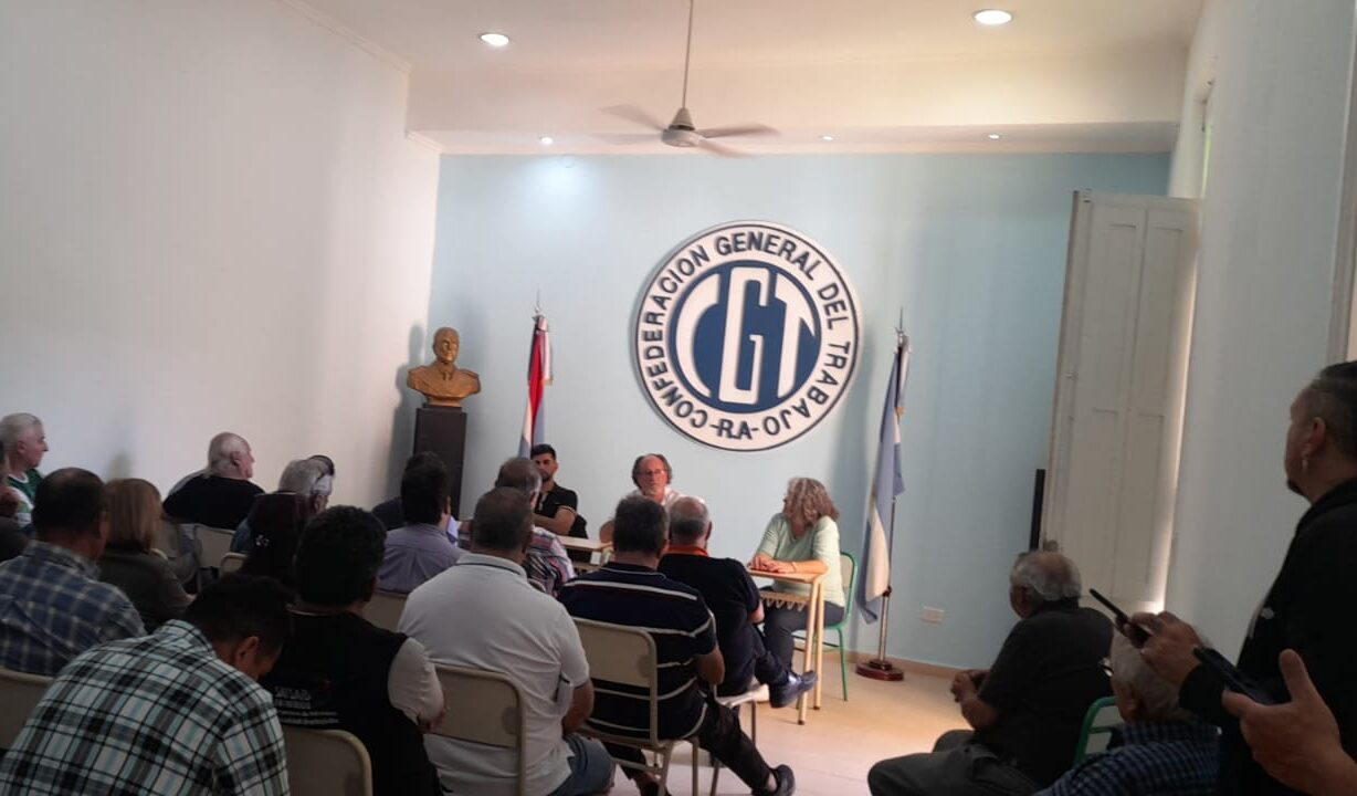 Plenario de CGT Regional Concordia y gremios para normalización y renovación de autoridades