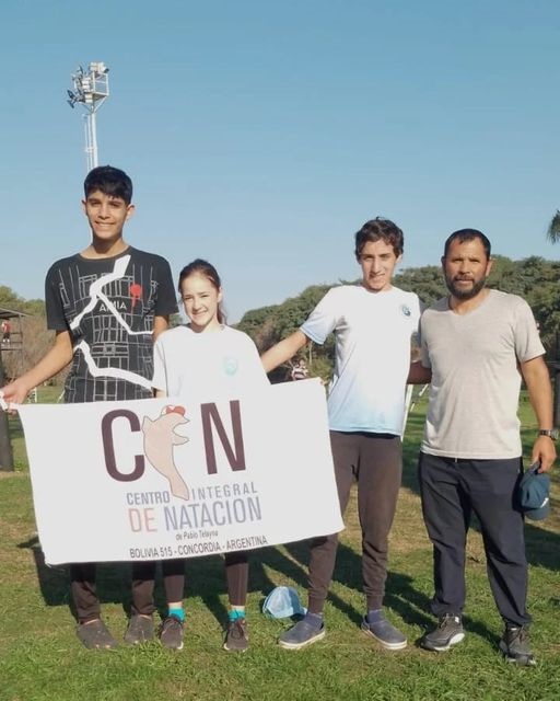 Los nadadores Jeremías Pintos y Carolina Bonelli, del Centro Integral de Natación Concordia y Lisando Larrosa del Club Salto Grande lograron su clasificación a la instancia final de los Juegos Evita.