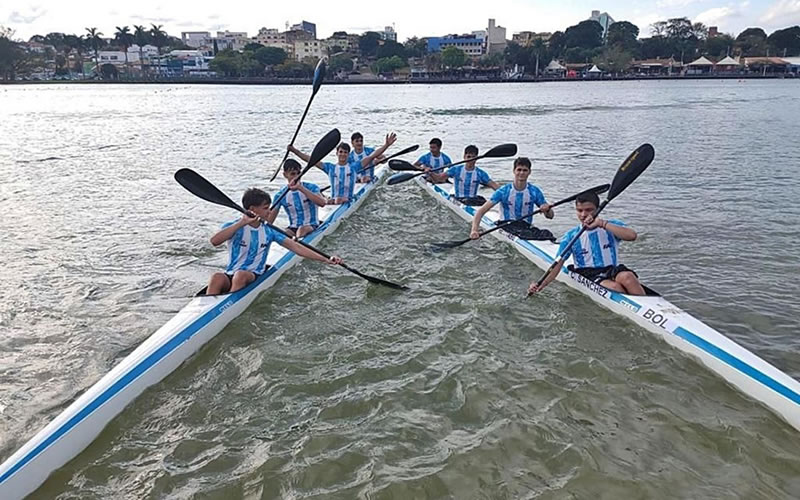 Francisco Cabrera se consagró campeón sudamericano de canotaje