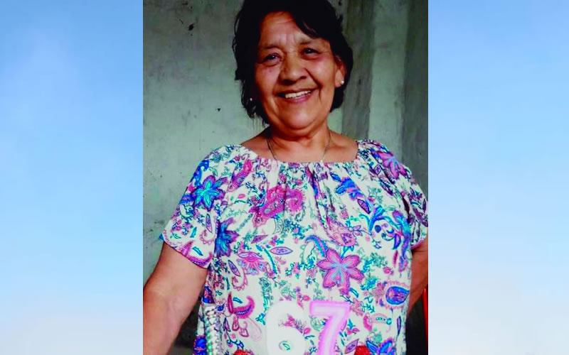 Recordatorio: BELINDA RIVERO DE ALANI