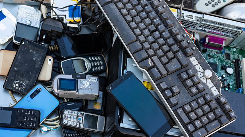 Realizan hoy miércoles una campaña de recolección de aparatos eléctricos y electrónicos en desuso