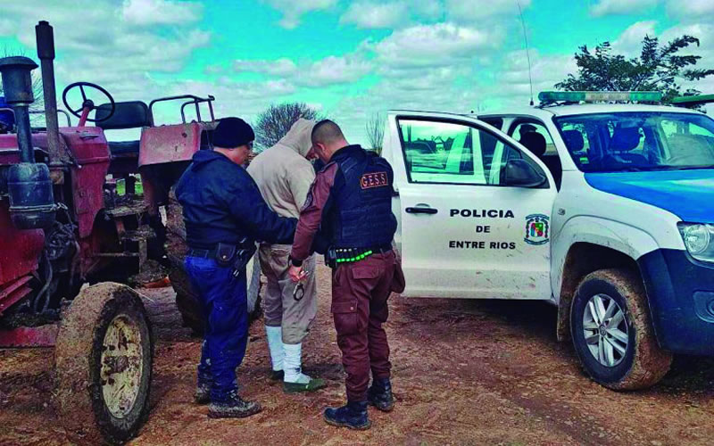 Violento terminó detenido por disparar a su pareja y luego intentar escapar