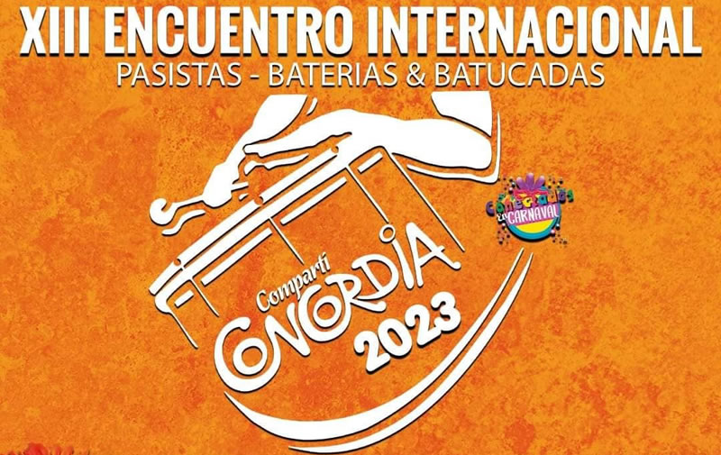 Se viene el 13º Encuentro Internacional de Pasistas, Baterias y Batucadas