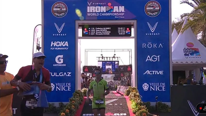 Gran presentación de Federico Álvarez en el Ironman