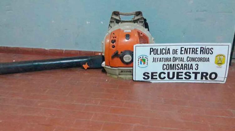 Increíble robo a los Bomberos Voluntarios mientras combatían un incendio en Concordia