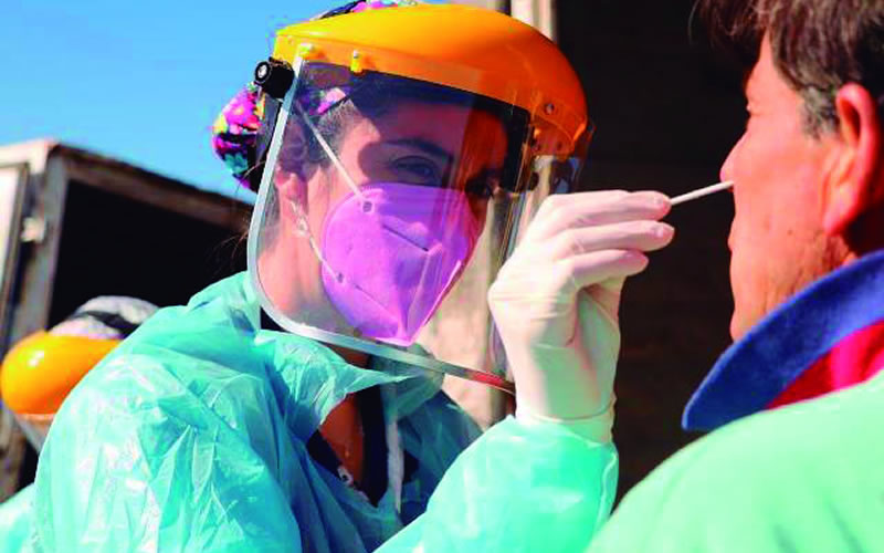 Coronavirus: En la provincia, el 50% de los hisopados dan positivos