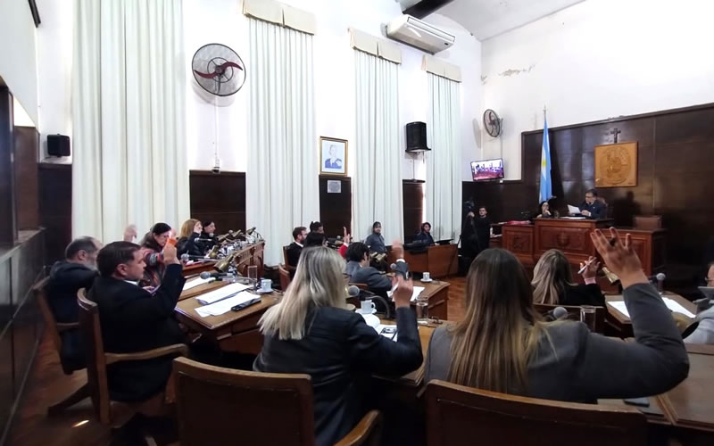 Concejo Deliberante: Aprobaciones y declaraciones de la 24° Sesión Ordinaria