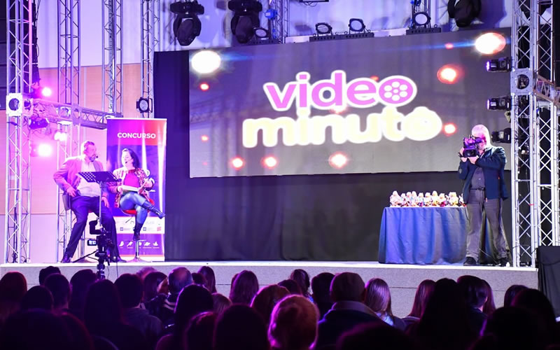 Finalizó con éxito “Videominuto 2023” donde se presentaron más de 100 cortometrajes y 15 guiones