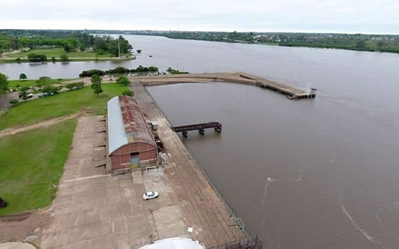 El Río Uruguay alcanzaría cerca de los 10 metros este sábado sobre el Puerto Concordia