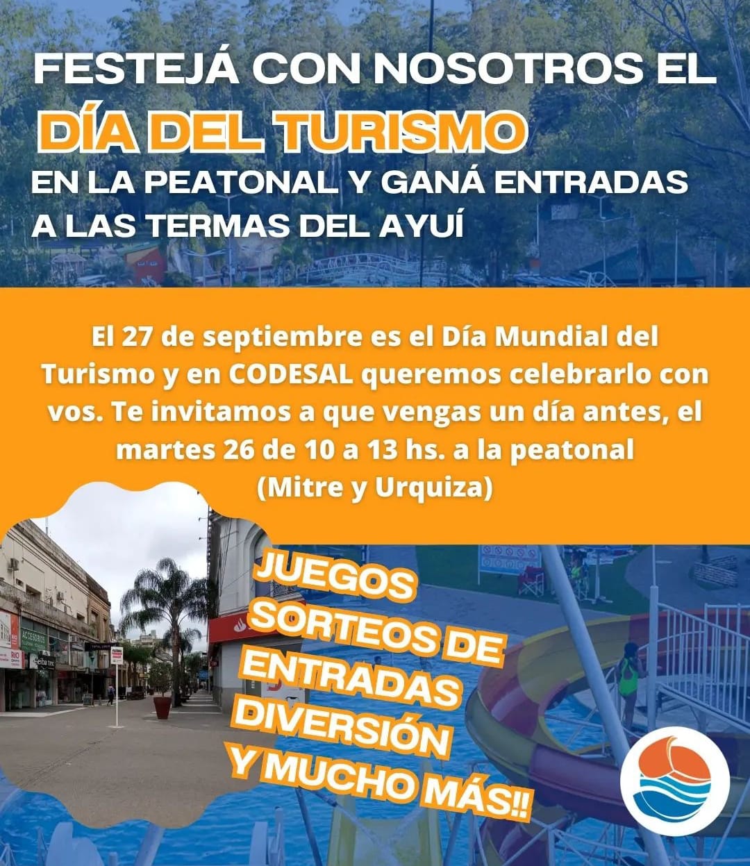 Codesal invita a celebrar el Día del Turismo