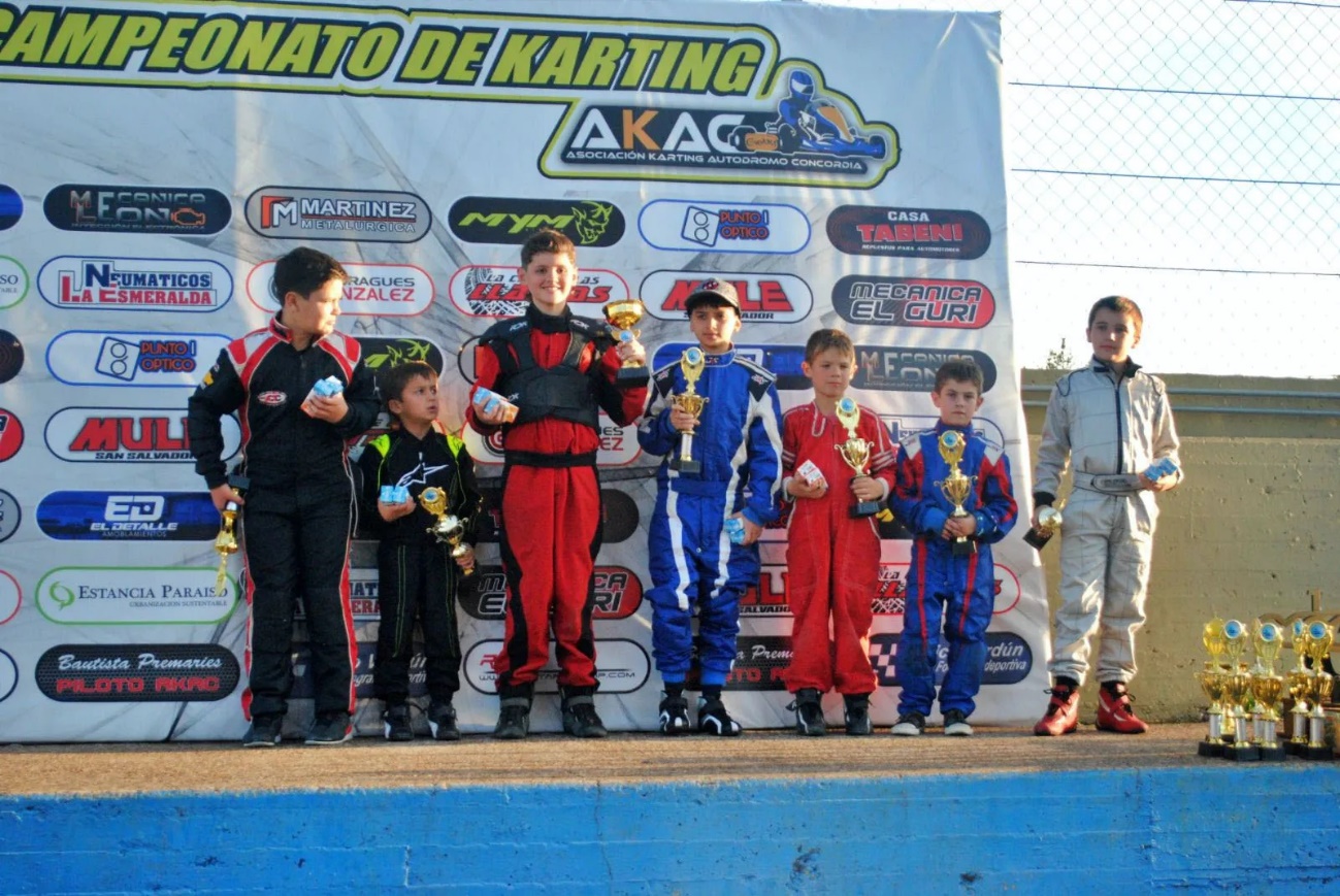 Se corrió la doble jornada del Karting de Concordia