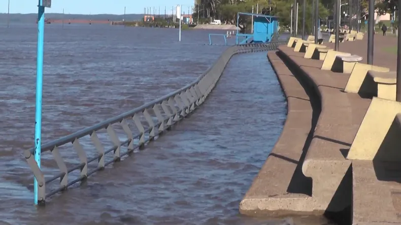 Al igual que en la última semana, el Río Uruguay frente al puerto local no superaría los 11 metros