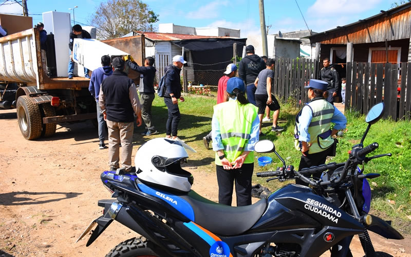 Defensa Civil continúa reforzando acciones en las zonas afectadas por la inundación