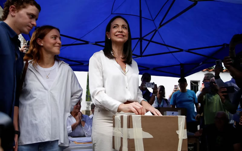 Venezuela: María Corina Machado ganó la primaria y será rival de Nicolás Maduro en las presidenciales