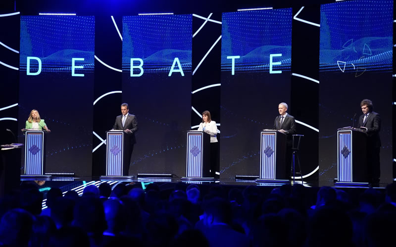 Se llevó a cabo el primer debate presidencial en Santiago del Estero