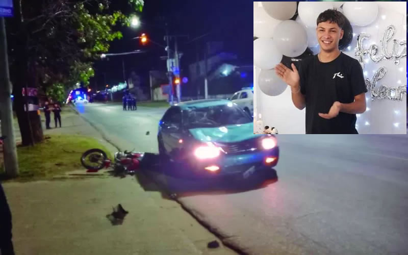 Falleció joven futbolista tras accidente de tránsito y una persona fue detenida