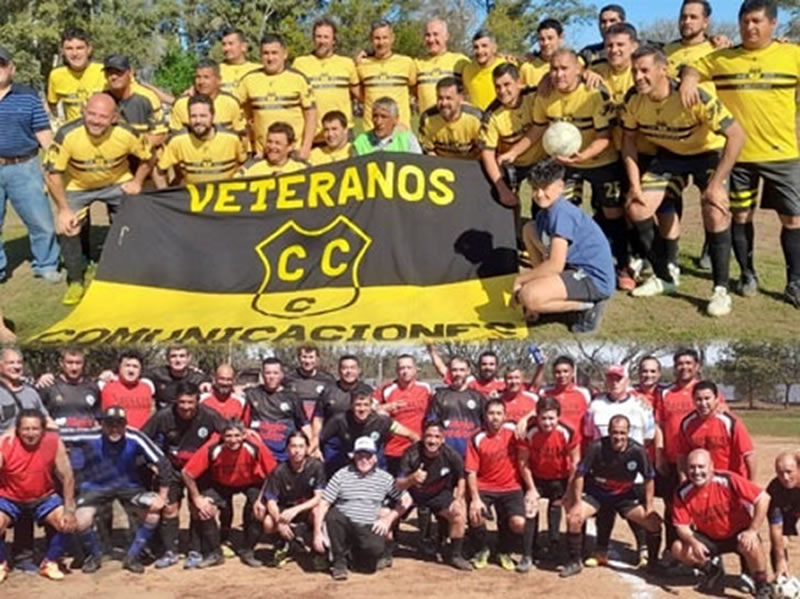Comunicaciones gritó otra vez campeon en el Señiors+45