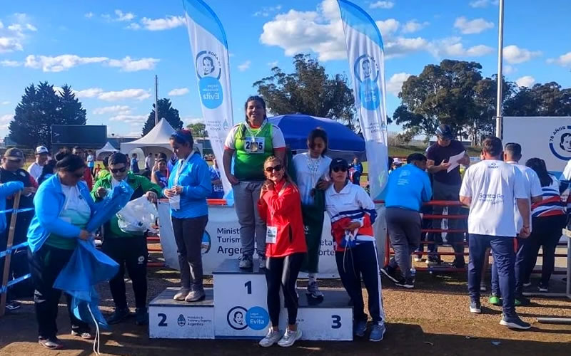 Destacada participación de Concordia en los Juegos Nacionales Evita