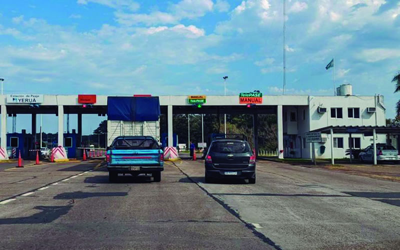 El costo de los peajes de rutas nacionales aumenta un 50% en todos los corredores