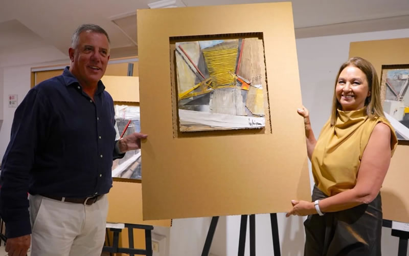 El Museo de Salto Grande se lució con la nueva muestra de obras de Jorgelina Parkinson