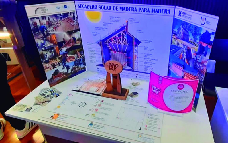 El secadero solar de madera de Concordia fue premiado a nivel nacional