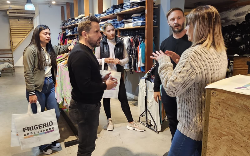 Tetaz visitó Concordia y auguró una «paliza monumental” para el oficialismo