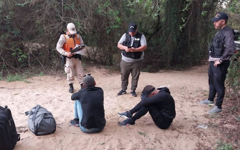 Fueron detenidos dos uruguayos con múltiples antecedentes penales que habían ingresado irregularmente al país