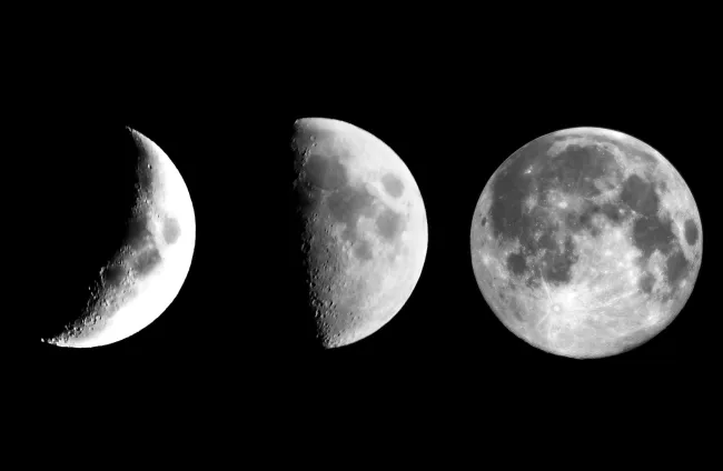 ¿Por qué no vemos siempre la luna llena?