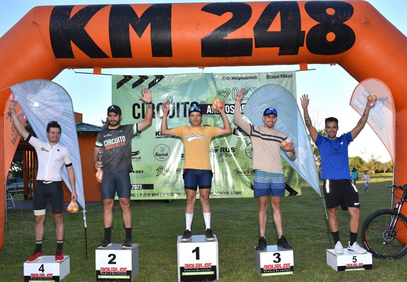 MTB: Se cerró el torneo en Playa Sol del Lago de Salto Grande