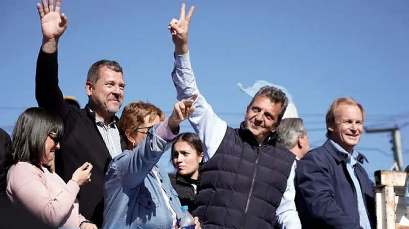 Sergio Massa polariza con Rogelio Frigerio en su visita a Entre Ríos