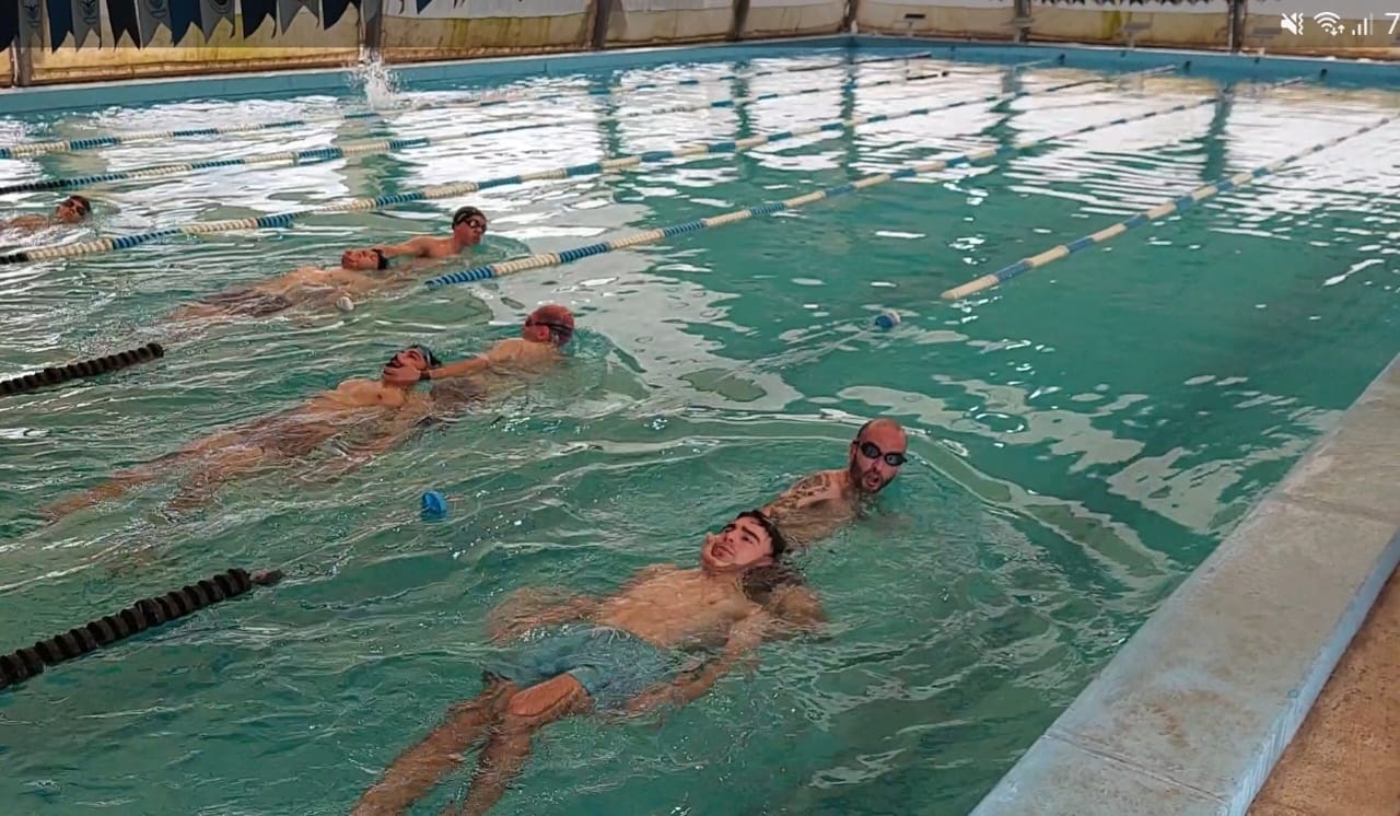 Se completo la 1ra etapa en agua para la revalida de guardavidas